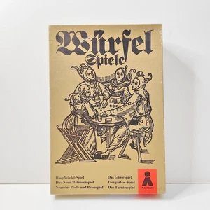 Würfelspiele Brettspiel Vintage Plasticart DDR komplett selten - Bild 1 von 8