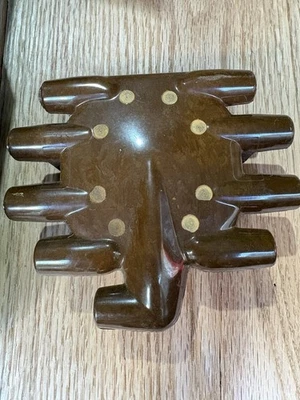 1942-1944 Ford V8 Flathead Crab Style Distributor Cap 21A-12106 - Image 1 of 3