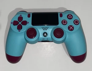 OEM Sony PS4 DualShock Controller Playstation Berry Blue Limited Edition Tested - Picture 1 of 7