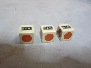 SET OF THREE SLOT MACHINE DICE GAME - Picture 1 of 2