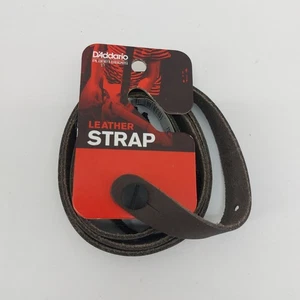 D'Addario Planet Waves Ledergurt Gitarrensaiten Musikinstrumente dunkelbraun - Bild 1 von 5