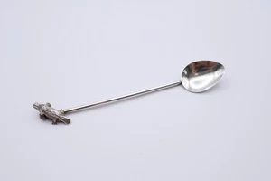 Delightful Vintage Sterling Silver Spoon with Platypus Finial - Picture 1 of 7