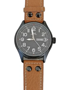 Limit Military Style Black Tone Gents Wrist Watch Working 40mm   J4  G987 - Picture 1 of 12