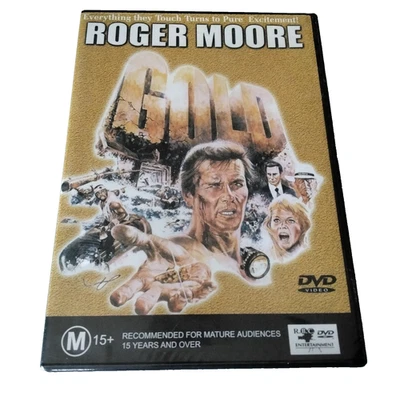 Gold Roger Moore action romance dvd movie region free new sealed - image 1 of 2