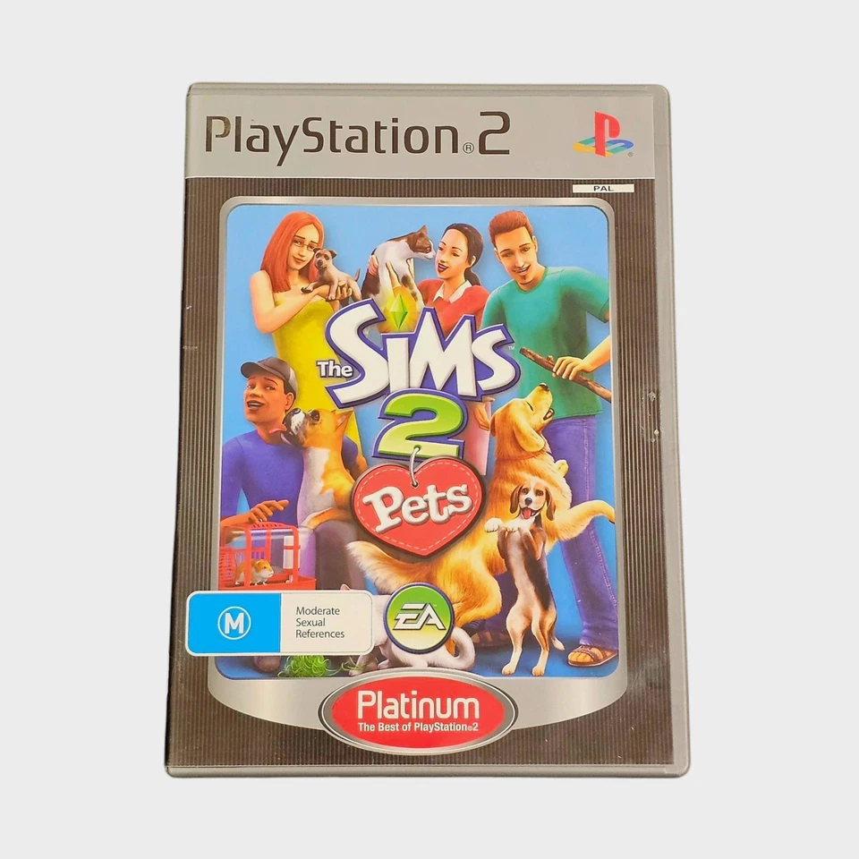 The Sims 2 Pets PlayStation 2 Sony PS2 PAL EA Game Complete Life Simulation - Image 1 of 4