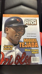 2007 Baltimore Orioles Vs Yankees MLB PROGRAM - Picture 1 of 4