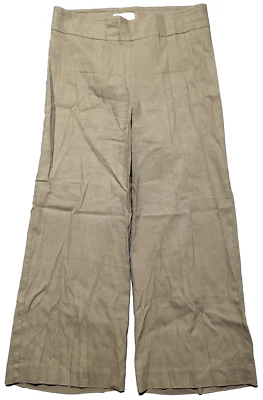 Pantalones Cortos Avenue Montaigne ALEX F1159 Mezcla de Lino Caqui - Mujer Talla 2 Foto 1 de 4