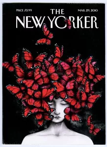 New Yorker magazine March 29 2010 Alexander McQueen no label no UPC complete - Picture 1 of 4