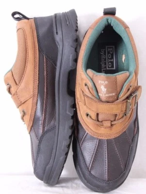 Polo Ralph Lauren 90110 Orion Cuero Pato Zapato Bota Niño 5.5 o una Mujer 6.5 Foto 1 de 4