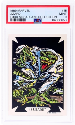 1989 Marvel Comics Lizard Todd Mcfarlane #15 PSA 9 - Image 1 of 2