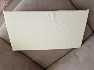 Silver Cross Dolls Pram Mattress - With White Cover. Fits Oberon Dolls Pram Etc. - Picture 1 of 3