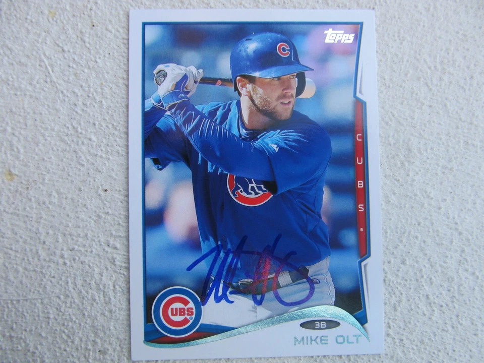 Cubs Mike Olt Signed Autographed 2014 Topps Update Mint - Image 1 of 1