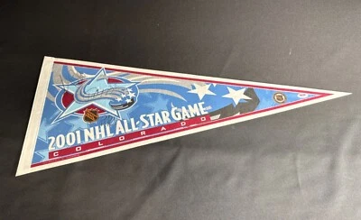 Luc Robitaille, Blake, Palffy Signed Colorado 2001 NHL All Star Banner RARE PSA - Image 1 of 3