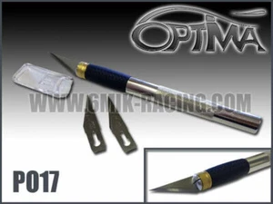 Optima Präzisionsschneider aus hochwertigem Aluminium Pro + 3 Klingen - PO17 - Bild 1 von 1