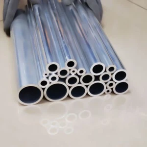 2Pcs Aluminium Tube OD 22-26mm Length 500mm pipe 22 23 24 25 26mm - Picture 1 of 10