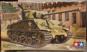 Tamiya 1/35 US Tank M4A3E8 Sherman Easy Eight TAM35346 Plastic Models SEALED - Picture 1 of 2