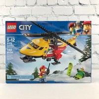lego city ambulance helicopter 60179 building kit