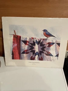 10 X 14 Star Of Bethlehem Lithograph Signed By Adele Earnshaw - Picture 1 of 7