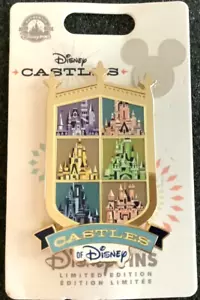 Pin Disney D23 Expo 2022 6 castillos de Disney LE 2500 - Imagen 1 de 1