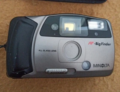 MINOLTA Macchina Fotografica Camera AF BIG Finder film  - Immagine 1 di 4