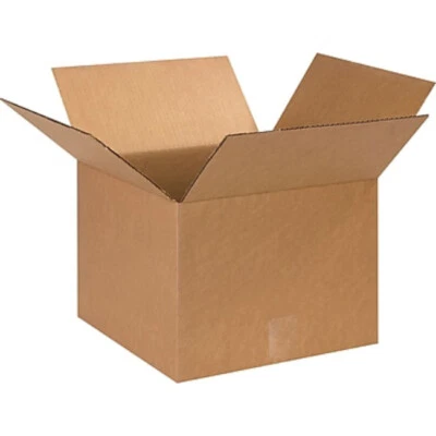 25 - 13 x 11 x 11 Corrugated Shipping Boxes Storage Cartons Moving Packing Box - Image 1 of 3
