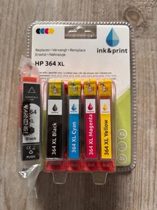 Cartouches d'encre de type HP 364 XL - Photo 1/2