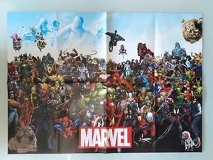 Poster/Locandina MARVEL HEROES 3D - Panini Comics 68x48 - Marvel - Foto 1 di 2