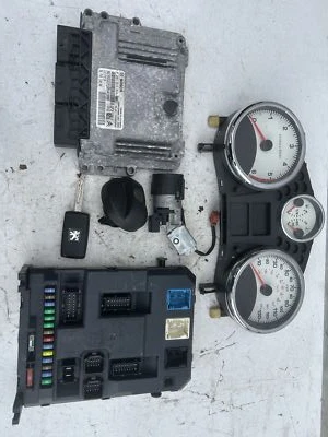 PEUGEOT 207 2011 1.4 DIESEL FULL ECU KIT - Image 1 of 4
