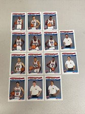 1991-92 NBA Hoops COMPLETE USA Basketball Set DREAM TEAM 32 Cards + 2 SP USA NNO