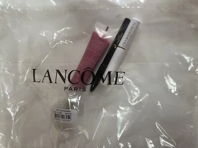 Lancome juicy tubes original GLOSS 0.5oz (Tickled Pink)  & CILS BOOSTER XL- NIB - Image 1 of 2