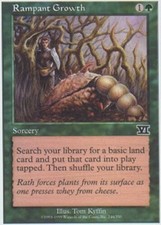 Rampant Growth ~ Lightly Played 6th Edition Sixth MTG Magic UltimateMTG Green Ca