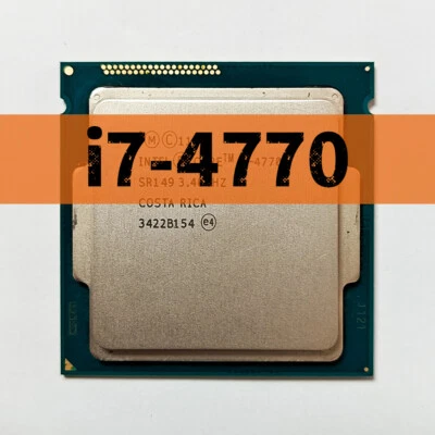Intel Core i7-4770 SR149 3.4GHz 4 Cores 84W LGA1150 CPU Processor - Image 1 of 3