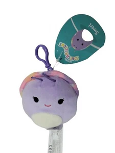 Squishmallows Swerl die Schnecke 3,5 Zoll Clip-On Plüschtier Neu mit Etikett - Bild 1 von 4