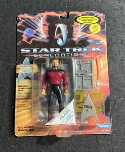 Star Trek Generations Cmdr. Will Riker. Juguetes Playmates vintage. PLZREAD SELLADO - Imagen 1 de 2