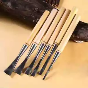 Handmade Woodworking Carving Tool Arc Carving Knife Blank Depth Circular Knife - Picture 1 of 20