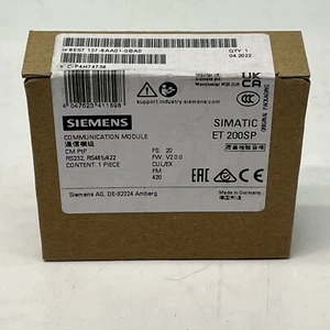 New Siemens 6ES7137-6AA01-0BA0 SIMATIC CM PTP PLC MODULE | USA Seller - Picture 1 of 5