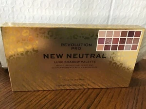 REVOLUTION PRO NEW NEUTRAL LUXE EYESHADOW PALETTE NEW IN BOX FREE SHIP! - Picture 1 of 2