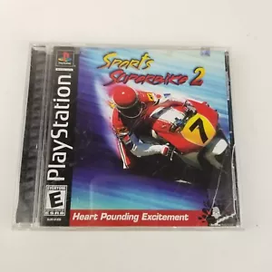 Sports Superbike 2 (Sony PlayStation 1, 2002) completo etichetta nera testato PS1 - Foto 1 di 5
