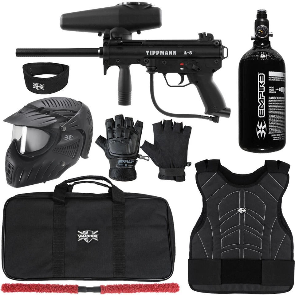 NEW Tippmann A5 Level 2 Protector Paintball Gun Package Kit - Small/Medium - Image 1 of 1