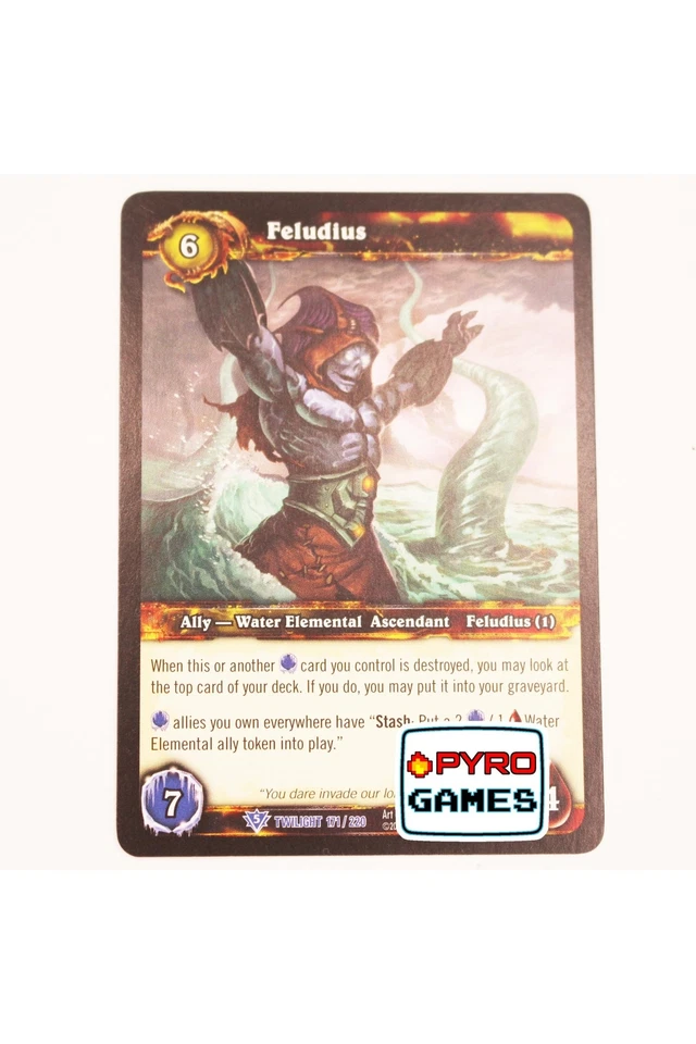 Feludius - World of Warcraft TCG - Twilight 171/220 - Rare - (Very Good Condi... - Image 1 of 1