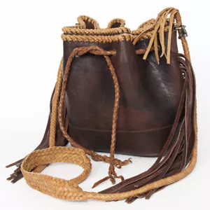 AD American Darling ADBGD140 Bucket Echtleder Damen Tasche Western Handtasche - Bild 1 von 6