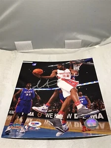 Amare Stoudemire Signed Phoenix Suns 8x10 Photo Autographed PSA/DNA COA 1A - Picture 1 of 4
