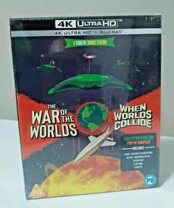 The War of the Worlds 4K Ultra HD + When Worlds Collide - Collectors Edition-New - Picture 1 of 5