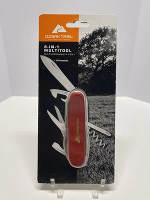 Карманный нож Ozark Trail 8-в-1 с несколькими инструментами. - Изображение 1 из 3