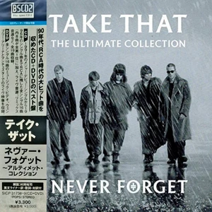 Take That: The Ultimate Collection - Never Forget - Japanese Blu-spec CD2 & DVD - Picture 1 of 3