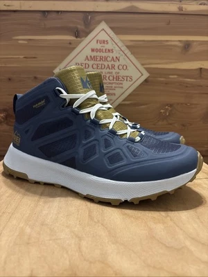 REI Co-op Flash TT Men’s Hiking Shoes Waterproof Vibram Blue Gold Size 11 - Image 1 of 4