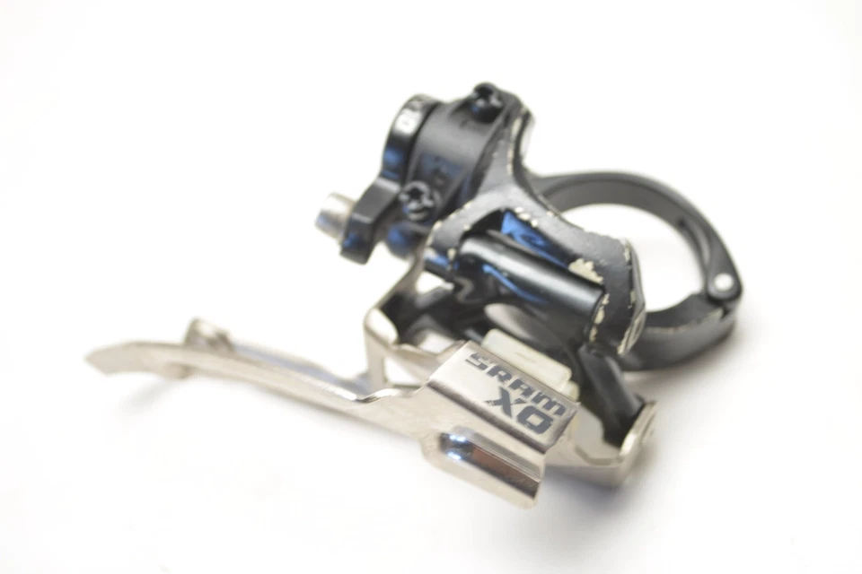 SRAM XO BICYCLE 3 X 10 SPEED TOP PULL TOP SWING FRONT DERAILLEUR 35 MM CLAMP - Image 1 of 4