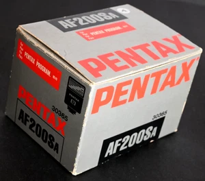 Pentax AF-200SA Shoe Mount Electronic Flash for Pentax Cameras - Mint in Box! - Picture 1 of 10