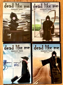 Dead Like Me Season One and Two DVD disks 1, 2, 3 & 4 - Picture 1 of 8