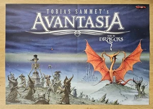 AVANTASIA - MEGA Poster von 2025 - 22 x 16 Zoll (55 x 40 cm) - NEUWERTIG! - Bild 1 von 3